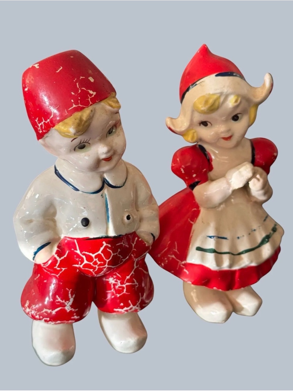 Kreiss 1957 Dutch Girl and Boy Japan